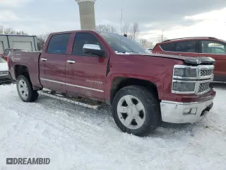 2014 Chevrolet Silverado 1500 LTZ with VIN 3GCUKSEC5EG428983, listed as a Copart auction lot 89126335 with 0 mi miles and Clean Title. Bid and sale history available at carsss.com. Image 4.
