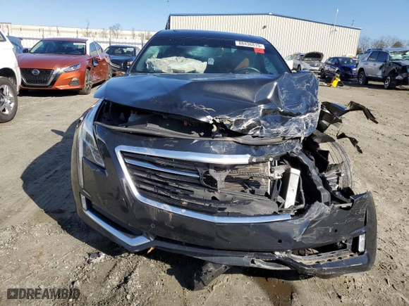 2016 Cadillac CT6 Premium Luxury AWD with VIN 1G6KG5R69GU149554, listed as a Copart auction lot 88436815 with 0 mi miles and Salvage Title. Bid and sale history available at carsss.com. Image 5.