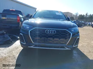2022 Audi Q5 S line Premium Plus with VIN WA1EAAFY7N2108014, listed as a IAAI auction lot 41471071 with 13,717 mi miles. Bid and sale history available at carsss.com. Image 12.