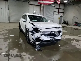 2022 Mazda CX-9 Touring with VIN JM3TCBCY7N0604340, listed as a Copart auction lot 46699465 with 45,478 mi miles and Salvage Title. Bid and sale history available at carsss.com. Image 14.