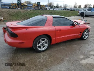 1998 Pontiac Firebird Formula with VIN 2G2FV22GXW2225815, listed as a Copart auction lot 81240614 with 57,626 mi miles and Salvage title. Bid and sale history available at DreamBid. Image 3.