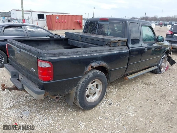 2004 Ford Ranger XL Fleet with VIN 1FTZR45E94PB64823, listed as a IAAI auction lot 41902016 with 244,903 mi miles. Bid and sale history available at carsss.com. Image 4.