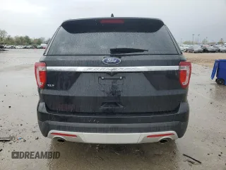 2017 Ford Explorer XLT with VIN 1FM5K7D89HGD19792, listed as a Copart auction lot 51812705 with 101,800 mi miles and Salvage Title. Bid and sale history available at DreamBid. Image 6.
