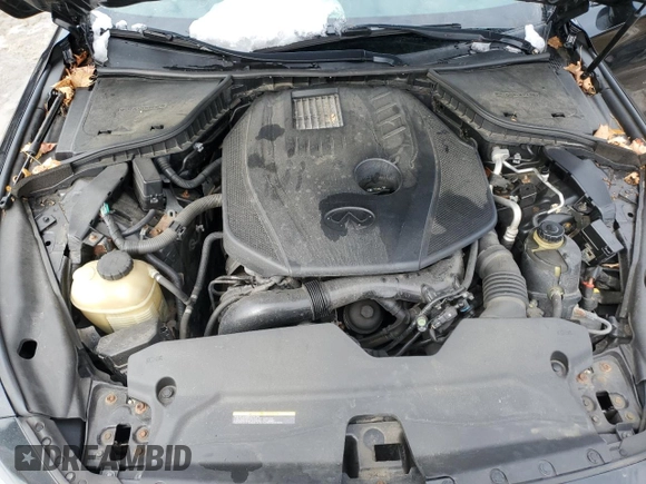 2016 Infiniti Q50 2.0t Premium with VIN JN1CV7AR3GM252089, listed as a Copart auction lot 86515724 with 232,182 mi miles and Salvage Title. Bid and sale history available at carsss.com. Image 11.