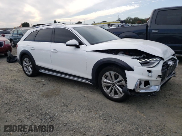 2023 Audi allroad A6 V8 with VIN WA17AAF48PA058612, listed as a Copart auction lot 75725133 with 6,117 mi miles and . Bid and sale history available at DreamBid. Image 4.