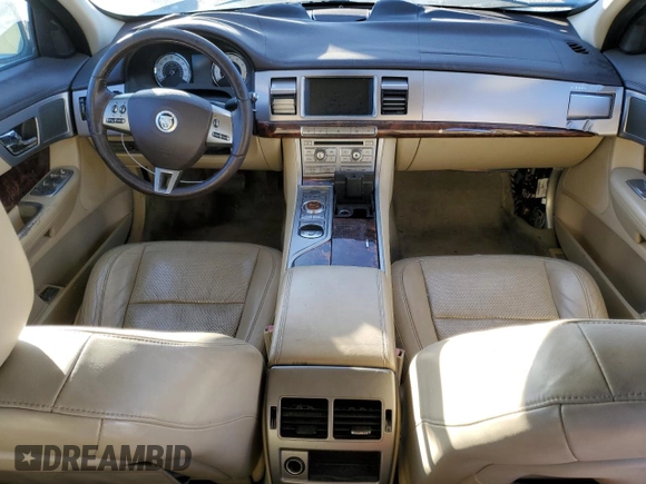 2010 Jaguar XF Premium Luxury with VIN SAJWA0GB9ALR77623, listed as a Copart auction lot 89191235 with 127,950 mi miles and Clean Title. Bid and sale history available at carsss.com. Image 8.