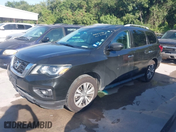 2018 Nissan Pathfinder SL with VIN 5N1DR2MN8JC625458, listed as a IAAI auction lot 42632794 with 182,317 mi miles and . Bid and sale history available at DreamBid. Image 18.