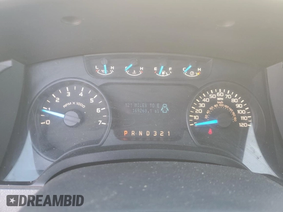 2013 Ford F-150 XL with VIN 1FTMF1CM3DKD60152, listed as a Copart auction lot 88421365 with 169,268 mi miles and Salvage Title. Bid and sale history available at carsss.com. Image 9.