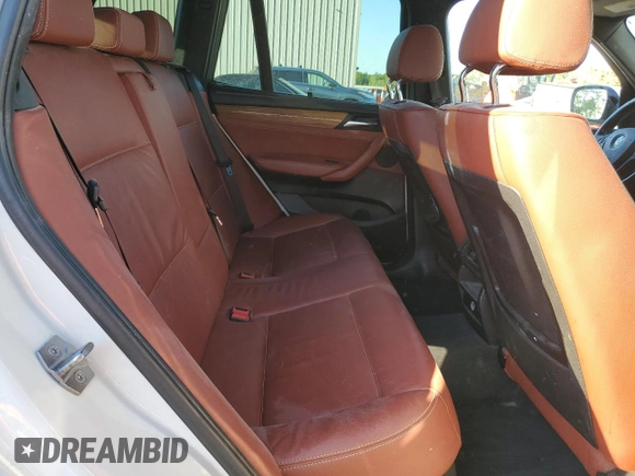 2013 BMW X3 xDrive35i with VIN 5UXWX7C54DL980857, listed as a Copart auction lot 52776115 with 88,363 mi miles and Salvage Title. Bid and sale history available at DreamBid. Image 11.