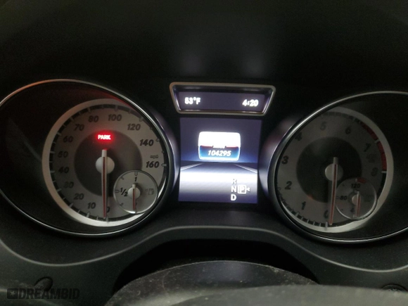 2016 Mercedes-Benz GLA with VIN WDCTG4EB1GJ222927, listed as a Copart auction lot 48526595 with 104,295 mi miles and Clean Title. Bid and sale history available at carsss.com. Image 9.