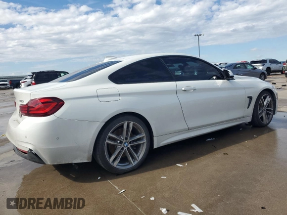 2020 BMW 4 Series 430i z VIN WBA4W3C01LAG91521, wystawiony jako Copart lot #43123475 z przebiegiem 66 320 mil mil oraz Szkoda całkowita • Salvage title. Historia ofert i sprzedaży dostępna na DreamBid. Obrazek 3.
