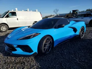 2021 Chevrolet Corvette 2LT z VIN 1G1YB3D41M5103408, wystawiony jako Copart lot #86160964 z przebiegiem 15 699 mil mil oraz Czysty tytuł • Clean title. Historia ofert i sprzedaży dostępna na DreamBid. Obrazek 1.