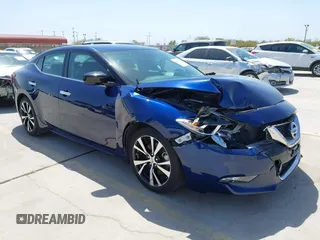 2017 Nissan Maxima S with VIN 1N4AA6AP7HC455539, listed as a IAAI auction lot 41826671 with 30,890 mi miles and . Bid and sale history available at DreamBid. Image 1.