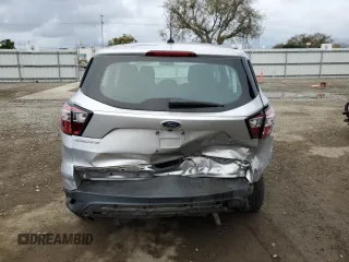 2018 Ford Escape S with VIN 1FMCU0F77JUC39556, listed as a Copart auction lot 46264845 with 50,932 mi miles and Salvage title. Bid and sale history available at DreamBid. Image 6.