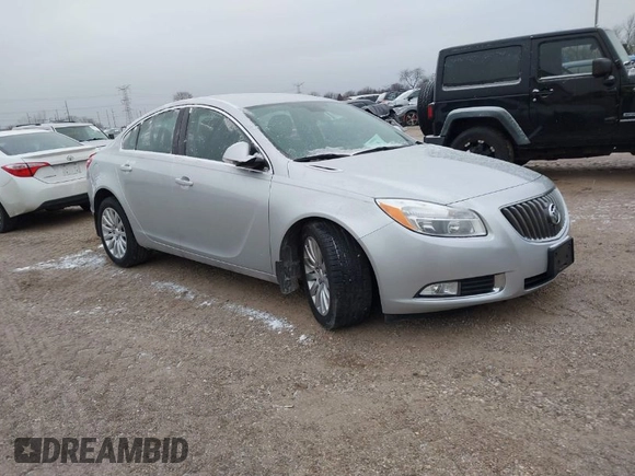 2012 Buick Regal with VIN 2G4GR5EK0C9141863, listed as a IAAI auction lot 41531938 with 60,224 mi miles. Bid and sale history available at carsss.com. Image 1.