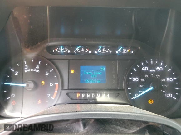 2018 Ford F-350 Platinum with VIN 1FT7W3B65JEC21002, listed as a Copart auction lot 57288995 with 157,662 mi miles and Salvage title. Bid and sale history available at DreamBid. Image 9.
