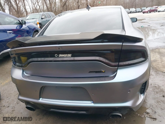 2020 Dodge Charger Scat Pack with VIN 2C3CDXGJ7LH157411, listed as a IAAI auction lot 41226695 with 52,108 mi miles. Bid and sale history available at carsss.com. Image 16.