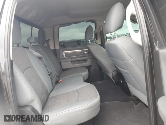 2017 Ram 1500 Big Horn with VIN 1C6RR7LM3HS878694, listed as a Copart auction lot 52684525 with Not provided miles and Salvage title. Bid and sale history available at DreamBid. Image 10.