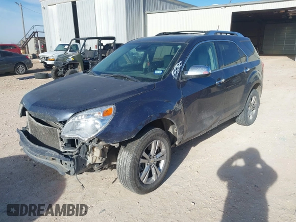 2013 Chevrolet Equinox LTZ with VIN 2GNALFEKXD6419406, listed as a IAAI auction lot 41370313 with 157,070 mi miles. Bid and sale history available at carsss.com. Image 2.