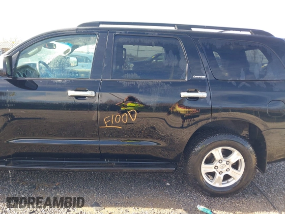 2008 Toyota Sequoia Limited with VIN 5TDBY68A18S002219, listed as a IAAI auction lot 41810521 with 53,246 mi miles and . Bid and sale history available at DreamBid. Image 6.