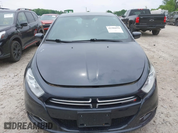 2013 Dodge Dart Limited with VIN 1C3CDFCH2DD155500, listed as a IAAI auction lot 42386654 with 77,461 mi miles and . Bid and sale history available at DreamBid. Image 6.