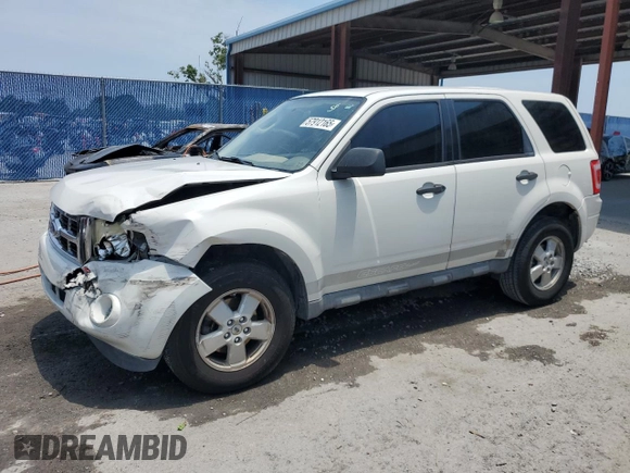 2011 Ford Escape XLS with VIN 1FMCU9C74BKC30951, listed as a Copart auction lot 57912165 with 159,079 mi miles and Salvage title. Bid and sale history available at DreamBid. Image 1.