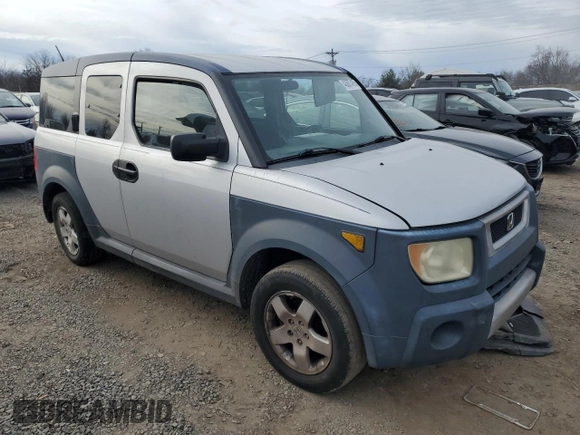 2005 Honda Element EX with VIN 5J6YH18685L015615, listed as a Copart auction lot 43807485 with 306,146 mi miles and Salvage Title. Bid and sale history available at DreamBid. Image 4.