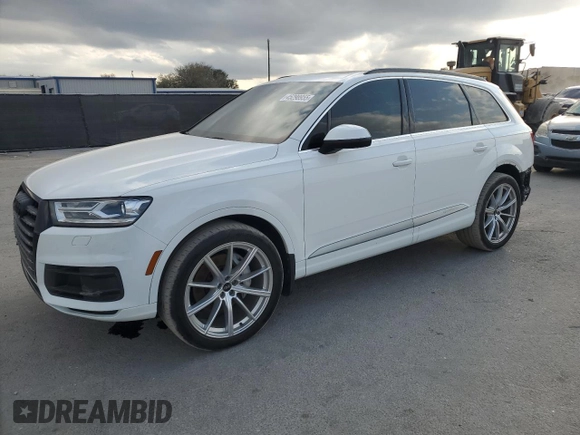2018 Audi Q7 Premium z VIN WA1AHAF75JD047620, wystawiony jako Copart lot #45298955 z przebiegiem 103 928 mil mil oraz Szkoda całkowita • Salvage title. Historia ofert i sprzedaży dostępna na DreamBid. Obrazek 1.