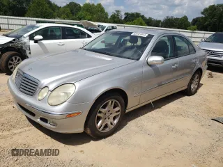 2003 Mercedes-Benz E-Class 3.2L with VIN WDBUF65J23A206793, listed as a Copart auction lot 65141914 with 0 mi miles and Salvage Title. Bid and sale history available at carsss.com. Image 1.