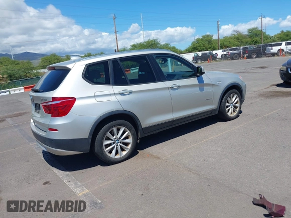 2014 BMW X3 xDrive28i with VIN 5UXWX9C54E0D34283, listed as a IAAI auction lot 41868866 with 71,839 mi miles and . Bid and sale history available at DreamBid. Image 4.