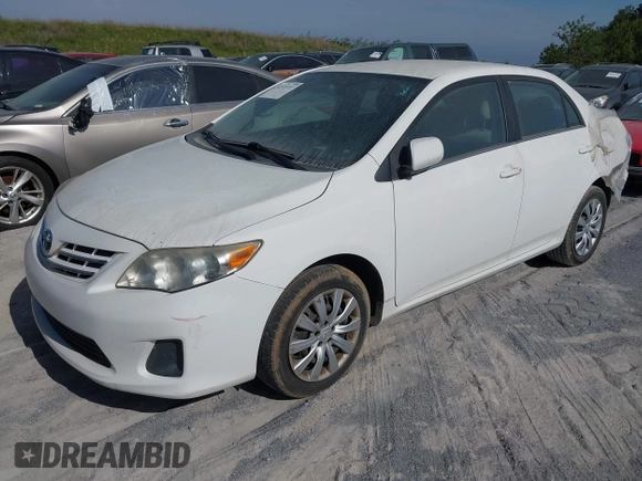 2013 Toyota Corolla L with VIN 2T1BU4EE1DC968905, listed as a IAAI auction lot 41535772 with 150,000 mi miles and . Bid and sale history available at DreamBid. Image 2.
