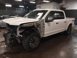 2016 Ford F-150 XLT with VIN 1FTEW1EF8GFC64193, listed as a IAAI auction lot 41590986 with 125,358 mi miles. Bid and sale history available at carsss.com. Image 2.
