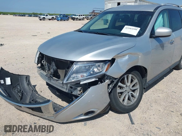 2016 Nissan Pathfinder Platinum with VIN 5N1AR2MNXGC649630, listed as a IAAI auction lot 42103299 with 108,042 mi miles and . Bid and sale history available at DreamBid. Image 6.