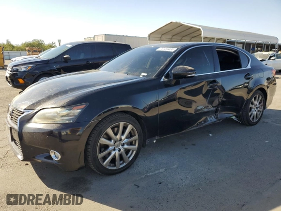 2013 Lexus GS 350 with VIN JTHBE1BL4D5025112, listed as a Copart auction lot 73153404 with 132,768 mi miles and Salvage Title. Bid and sale history available at DreamBid. Image 1.