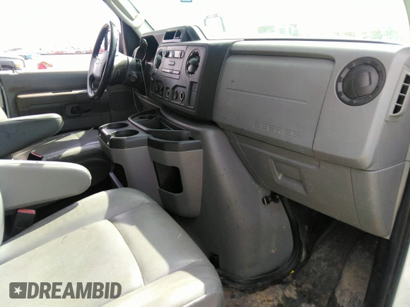 2010 Ford Econoline Cargo Commercial with VIN 1FTNE2EW0ADA98103, listed as a IAAI auction lot 41735290 with 143,717 mi miles and . Bid and sale history available at DreamBid. Image 5.