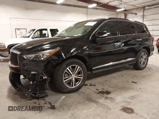 2019 Infiniti QX60 Luxe with VIN 5N1DL0MMXKC565309, listed as a IAAI auction lot 42184987 with 129,985 mi miles and . Bid and sale history available at DreamBid. Image 21.
