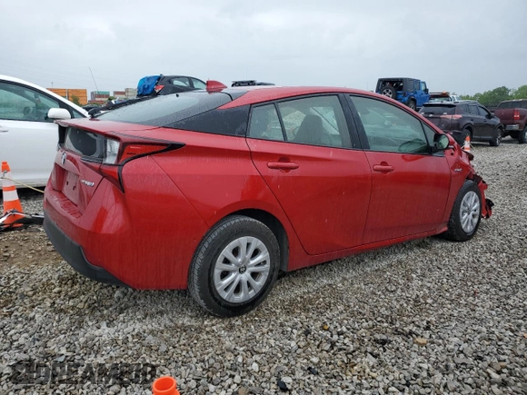 2021 Toyota Prius L Eco z VIN JTDKAMFU0M3145597, wystawiony jako Copart lot #57846175 z przebiegiem 93 882 mil mil oraz Szkoda całkowita • Salvage title. Historia ofert i sprzedaży dostępna na DreamBid. Obrazek 3.