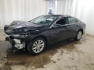 2025 Chevrolet Malibu LT with VIN 1G1ZD5ST3SF127186, listed as a Copart auction lot 53075835 with 10,635 mi miles and Salvage Title. Bid and sale history available at DreamBid. Image 1.
