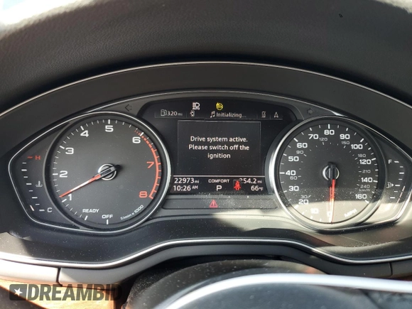 2022 Audi A5 Sportback Premium with VIN WAUABCF50NA011789, listed as a Copart auction lot 66949894 with 22,973 mi miles and Salvage Title. Bid and sale history available at carsss.com. Image 9.