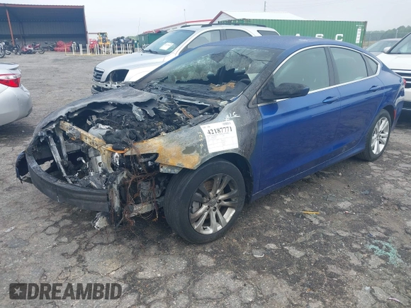 2015 Chrysler 200 Limited with VIN 1C3CCCAB7FN594110, listed as a IAAI auction lot 42187771 with Not provided miles and . Bid and sale history available at DreamBid. Image 2.