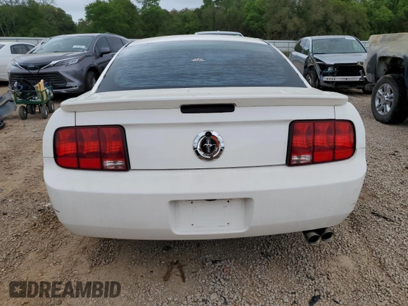 2008 Ford Mustang Deluxe with VIN 1ZVHT80N385107270, listed as a Copart auction lot 51491455 with 200,786 mi miles and Salvage Title. Bid and sale history available at DreamBid. Image 6.