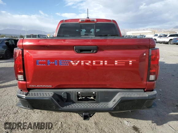 2023 Chevrolet Colorado 4WD Trail Boss with VIN 1GCPTEEK6P1162247, listed as a Copart auction lot 47773205 with 13,133 mi miles and Salvage Title. Bid and sale history available at carsss.com. Image 6.