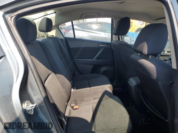 2012 Mazda 3 i Sport with VIN JM1BL1UG6C1539167, listed as a Copart auction lot 65281725 with 86,283 mi miles and Salvage title. Bid and sale history available at DreamBid. Image 10.