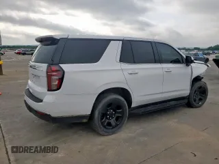 2023 Chevrolet Tahoe Commercial with VIN 1GNSCLED2PR429361, listed as a Copart auction lot 54064925 with 33,475 mi miles and Salvage title. Bid and sale history available at DreamBid. Image 3.