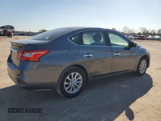 2019 Nissan Sentra S with VIN 3N1AB7AP3KY250735, listed as a Copart auction lot 47048355 with 24,268 mi miles and Clean Title. Bid and sale history available at DreamBid. Image 3.