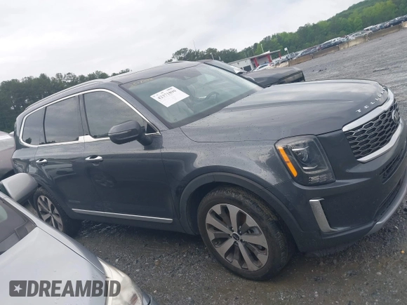 2021 Kia Telluride S with VIN 5XYP64HC8MG127498, listed as a IAAI auction lot 42371890 with 100,748 mi miles and . Bid and sale history available at DreamBid. Image 13.