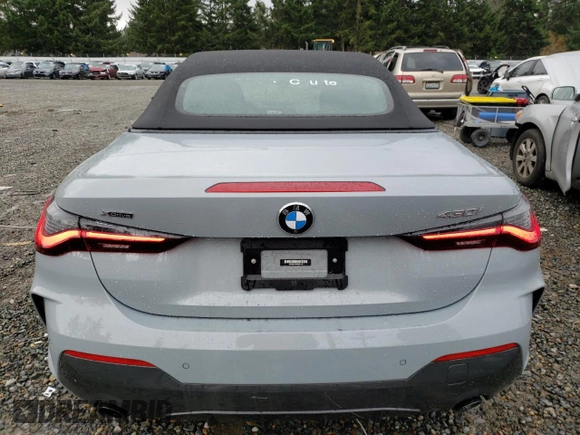 2023 BMW 4 Series 430i xDrive with VIN WBA43AT04PCM26175, listed as a Copart auction lot 42683904 with 5,616 mi miles and . Bid and sale history available at DreamBid. Image 6.