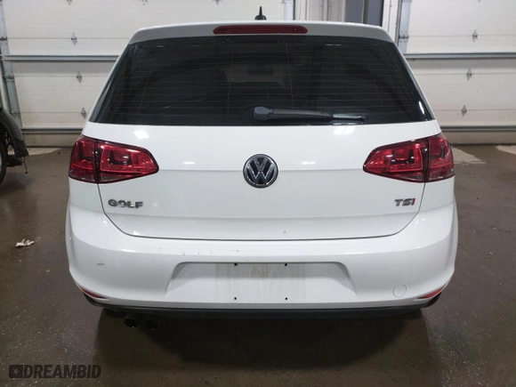2015 Volkswagen Golf TSI S with VIN 3VW217AU8FM008463, listed as a Copart auction lot 43637843 with 99,582 mi miles. Bid and sale history available at carsss.com. Image 6.