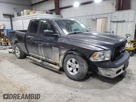 2018 Ram 1500 Tradesman with VIN 1C6RR6FT0JS143772, listed as a Copart auction lot 43548515 with 132,998 mi miles and Salvage title. Bid and sale history available at DreamBid. Image 4.