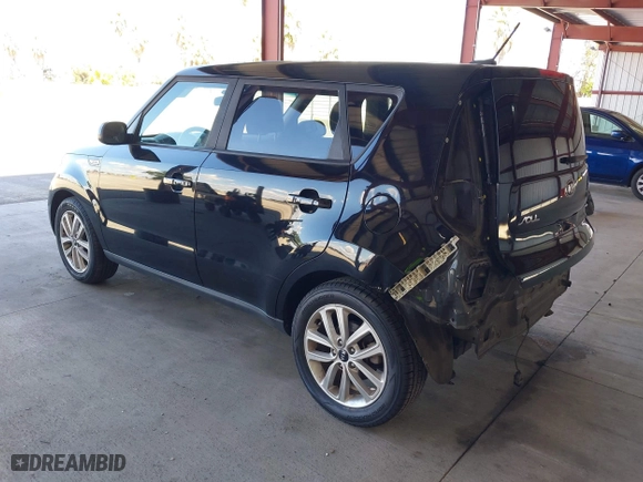 2017 Kia Soul + with VIN KNDJP3A54H7448854, listed as a IAAI auction lot 41956914 with 146,517 mi miles. Bid and sale history available at carsss.com. Image 3.